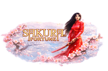 Sakura Fortune japonský slot s čerešňovými kvetmi a bojovníčkou Sakurou